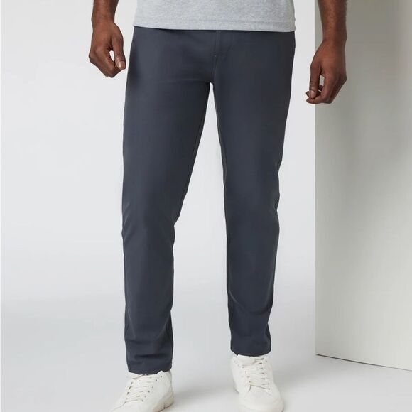 Vuori Meta Pant Athletic Slim Fit in Charcoal Size 33 $128 NWT - Picture 6 of 7